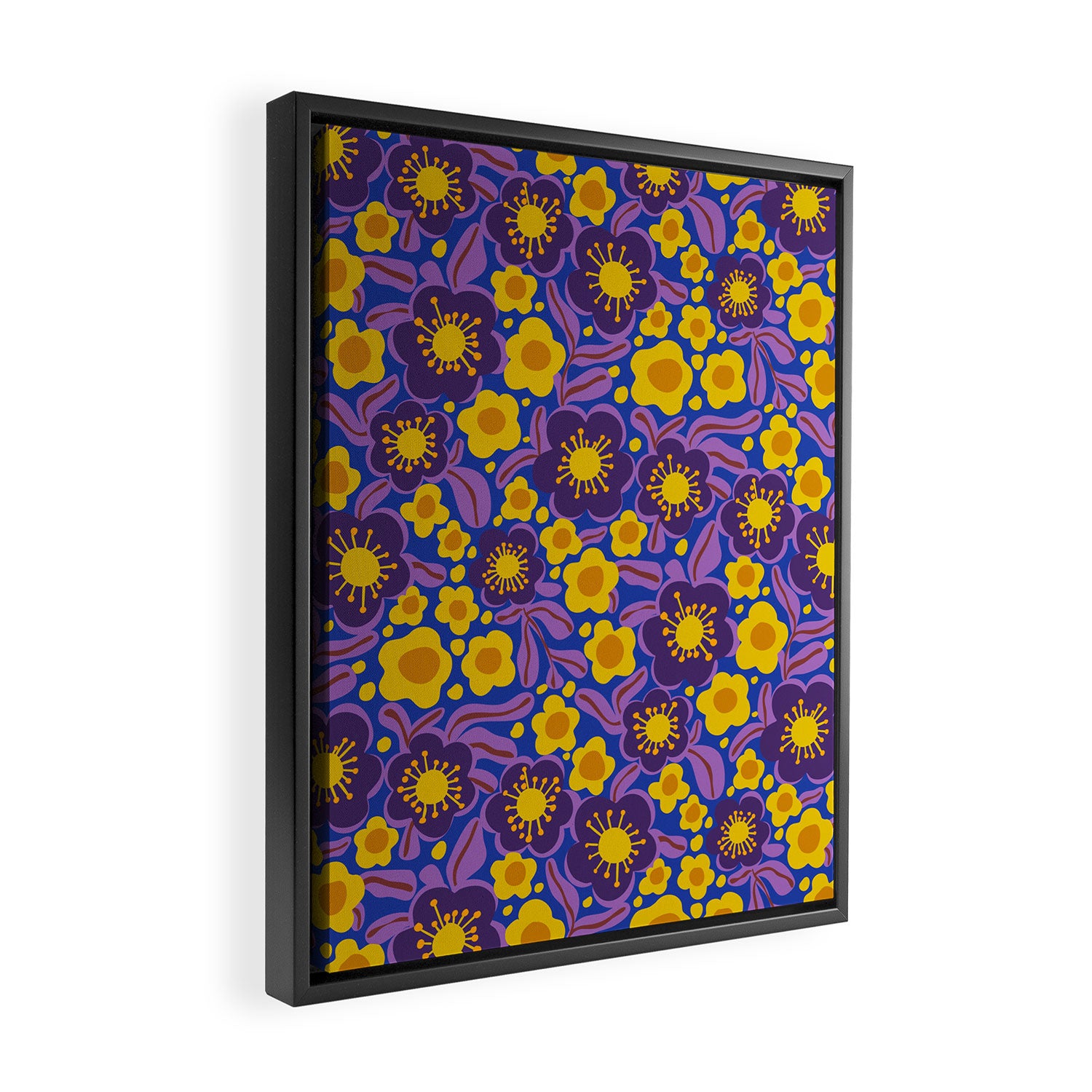 Ditsy III Framed Canvas Print Gallery Image 2