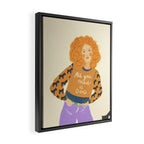 Dog love Framed Canvas Print Gallery Image 2