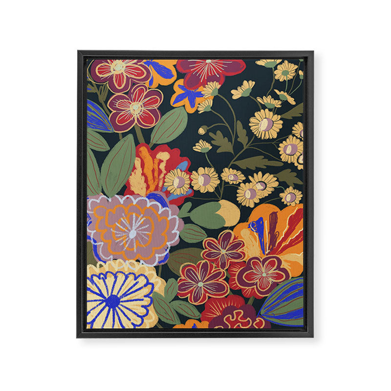 Eclipse garden Framed Canvas Print Gallery Image 8