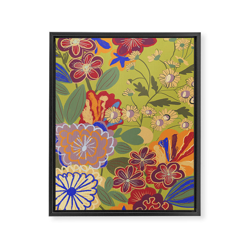 Eclipse garden Framed Canvas Print Gallery Image 8