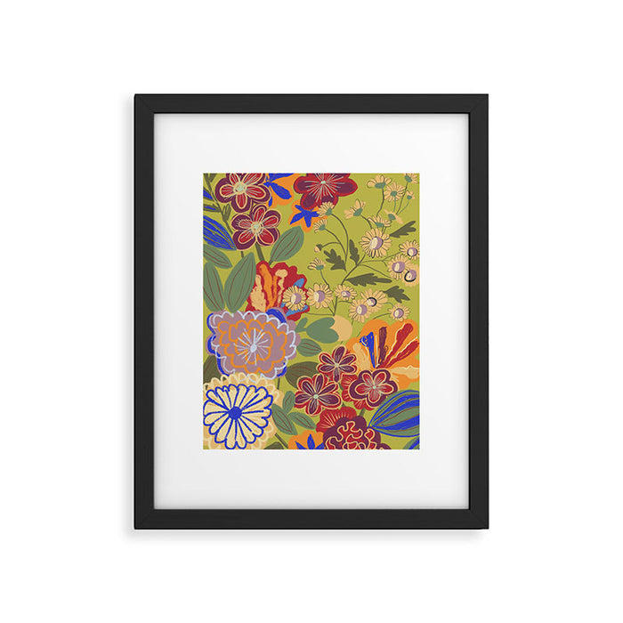 Eclipse garden Framed Art Print Gallery Image 1