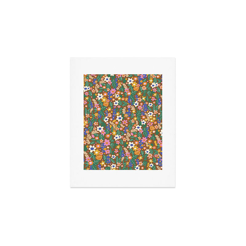 Evelyn brown Art Print Gallery Image 1