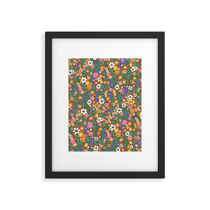 Evelyn brown Framed Art Print Gallery Image 1