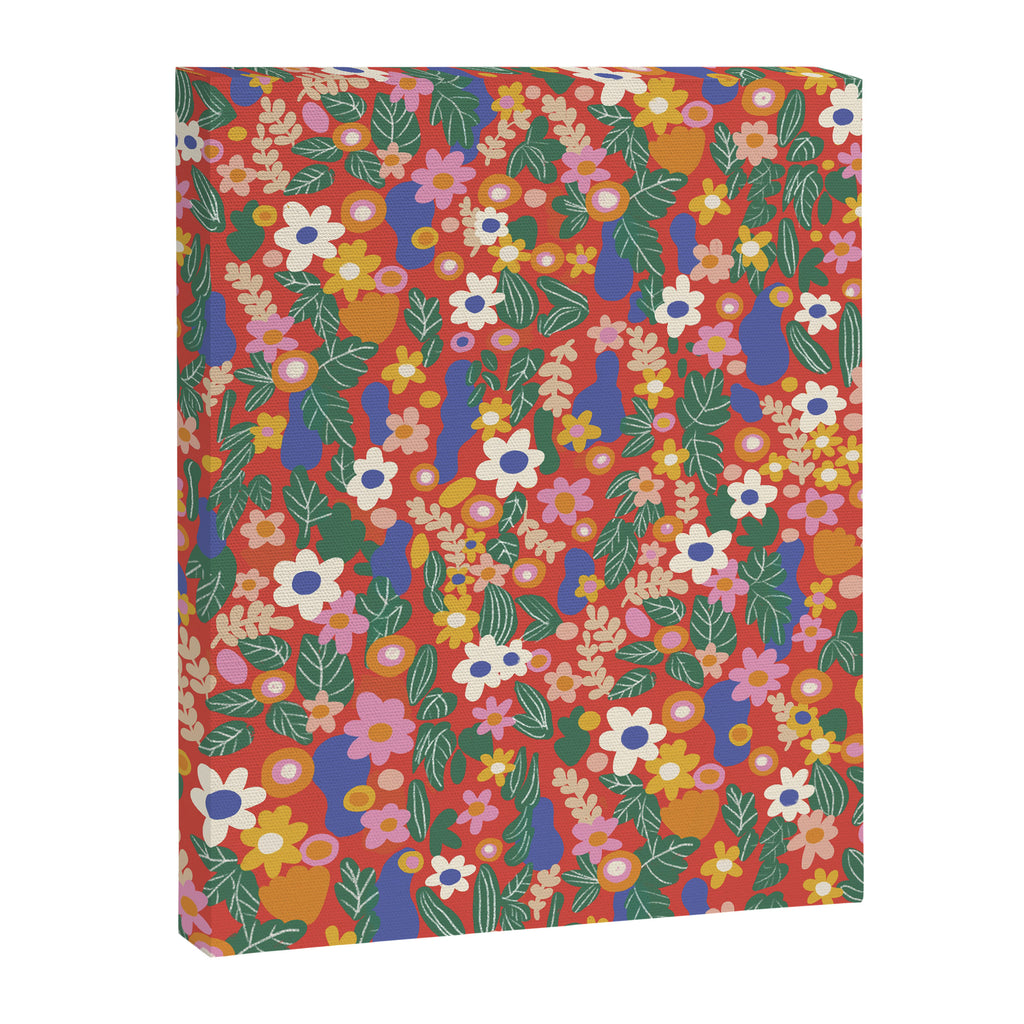 Evelyn red Canvas Print Gallery Image 8