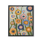 Evening flowers Framed Canvas Print Gallery Image 6