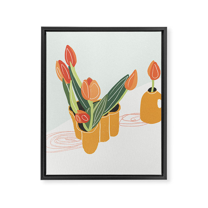 First Day of Spring Framed Canvas Print Gallery Image 1