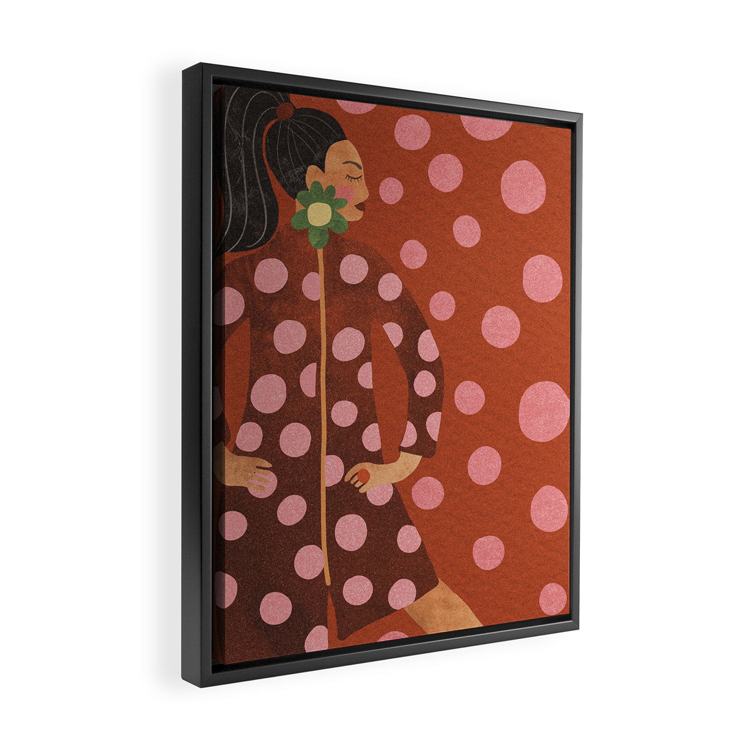 Flamenco Dance Framed Canvas Print Gallery Image 2