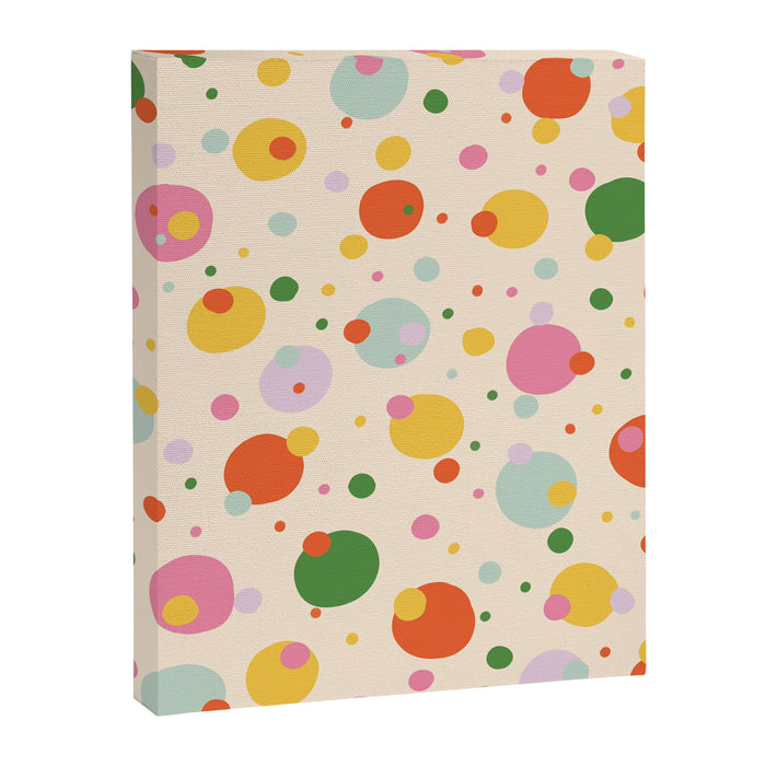 Floating circles Canvas Print Gallery Image 1
