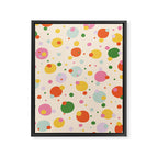 Floating circles Framed Canvas Print Gallery Image 8