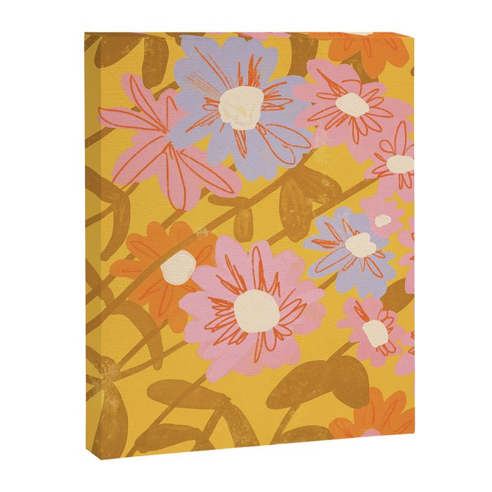 Floral 1968 Canvas Print Gallery Image 1