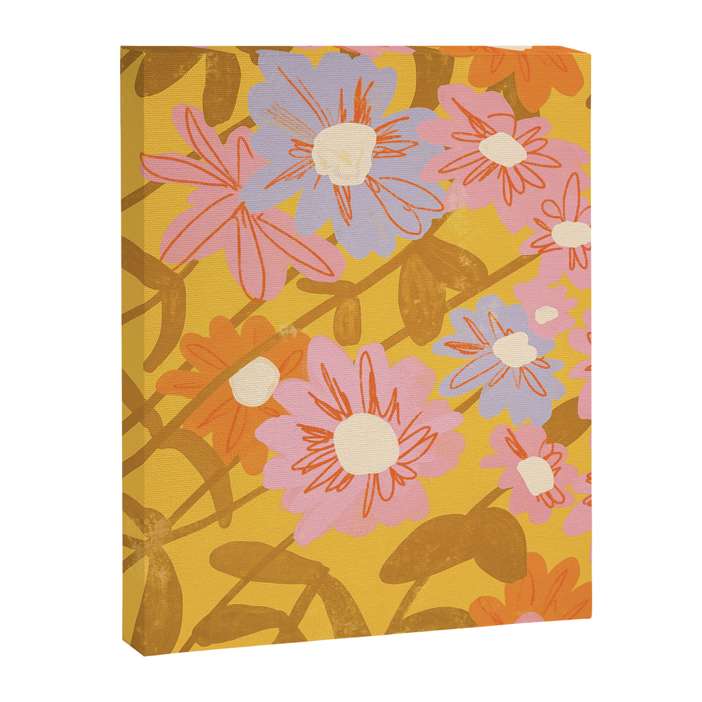 Floral 1968 Canvas Print Gallery Image 8