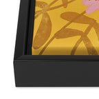 Floral 1968 Framed Canvas Print Gallery Image 3