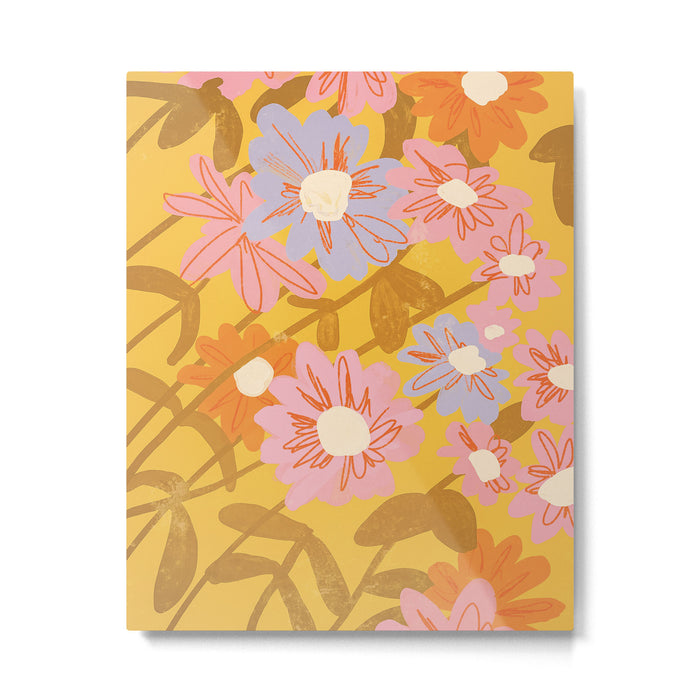 Floral 1968 Metal Print Gallery Image 1