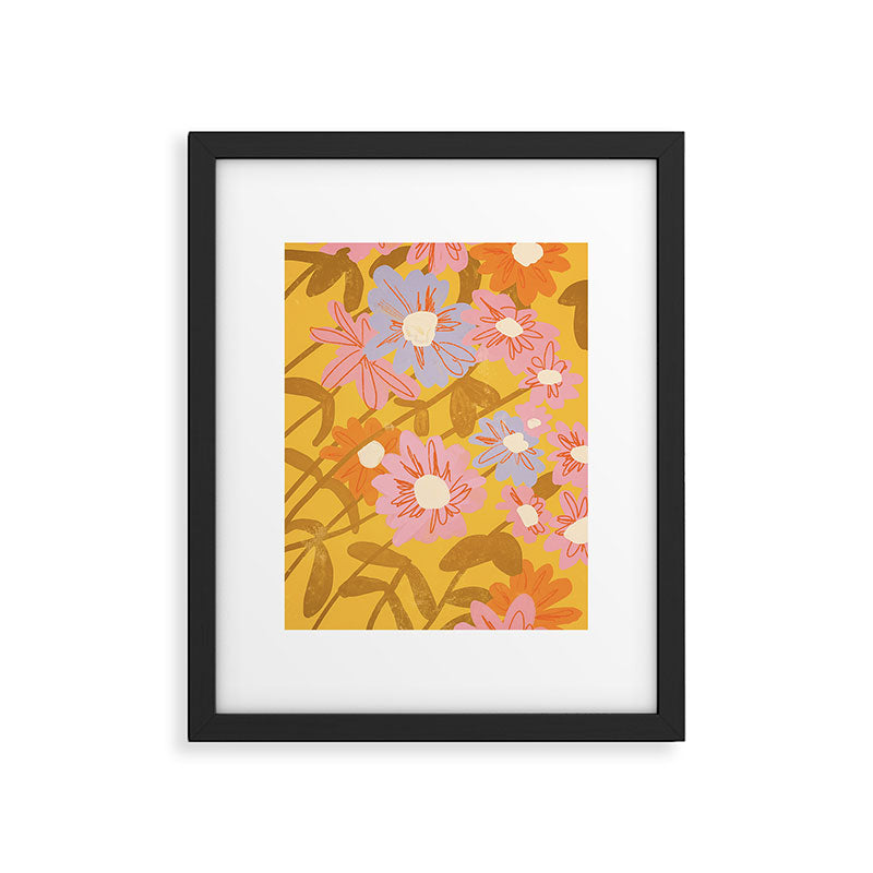 Floral 1968 Framed Art Print Gallery Image 6