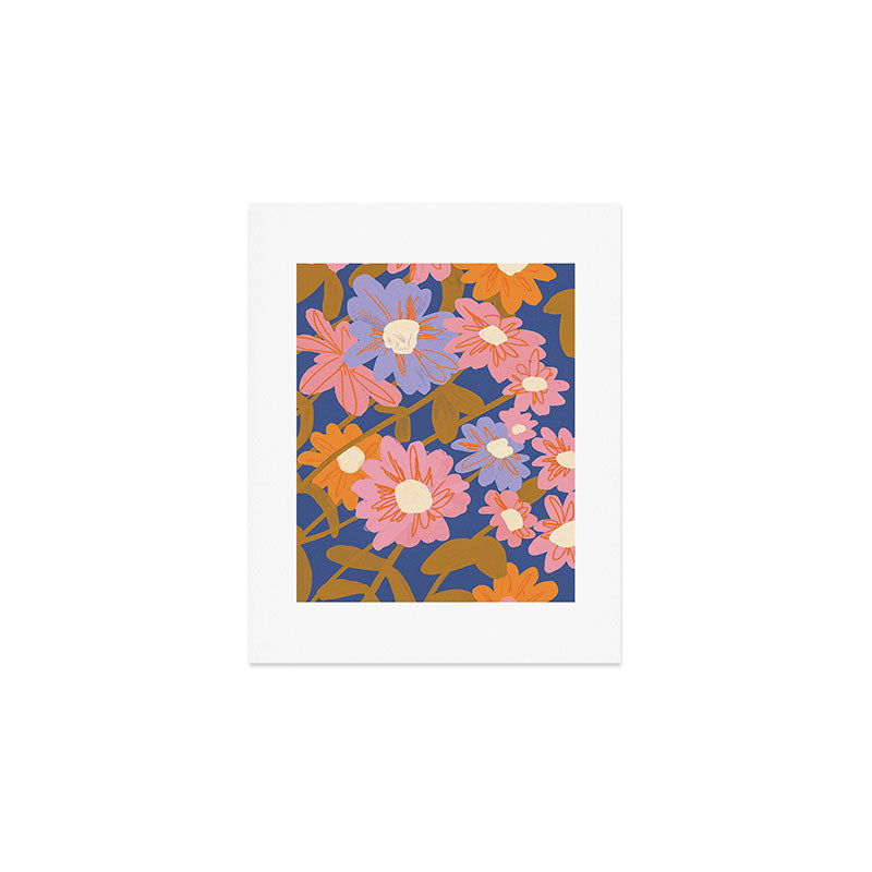 Floral 1970 Art Print Gallery Image 1