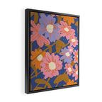 Floral 1970 Framed Canvas Print Gallery Image 2