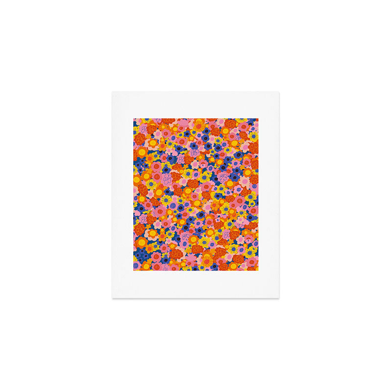 Floral explosion Art Print Gallery Image 1