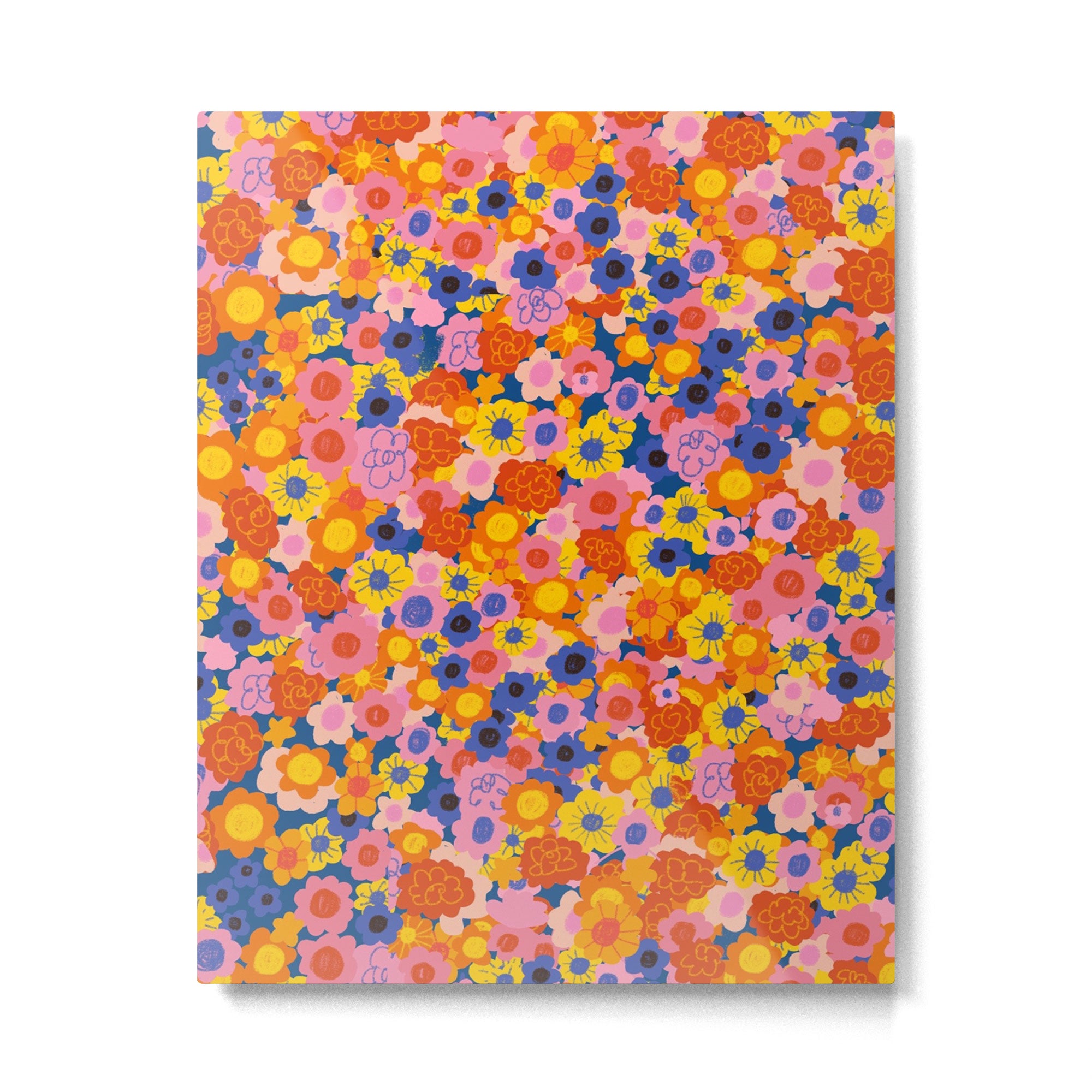 Floral explosion Metal Print Gallery Image 4
