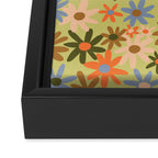 Floral fantasy #3 Framed Canvas Print Gallery Image 3