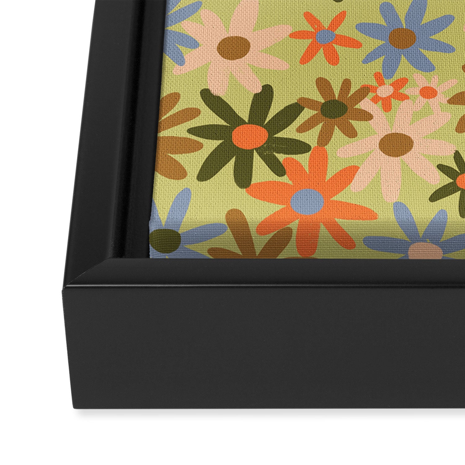 Floral fantasy #3 Framed Canvas Print Gallery Image 3