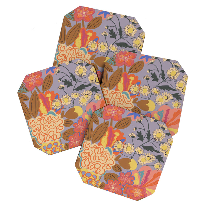 Floral mood Coaster Gallery Image 1