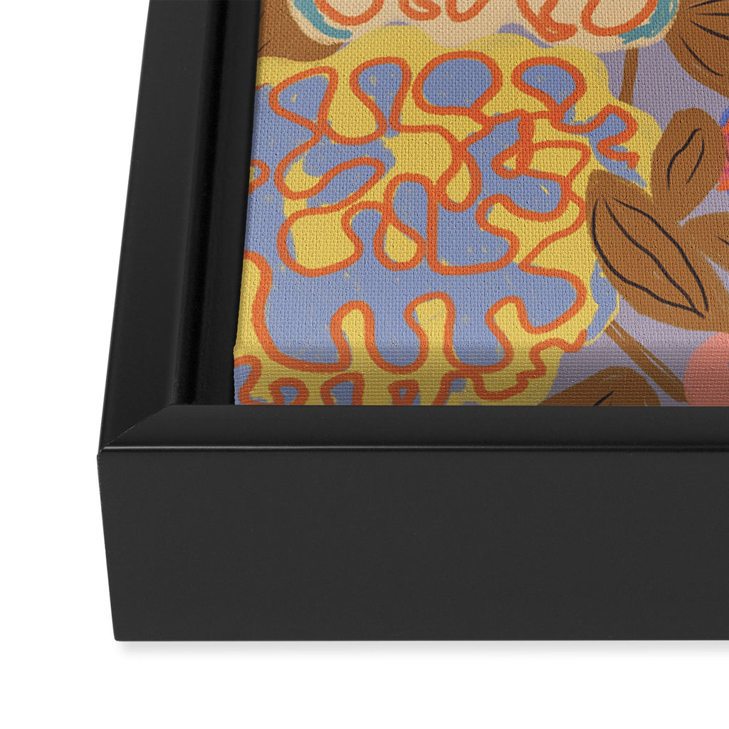 Floral mood Framed Canvas Print Gallery Image 3