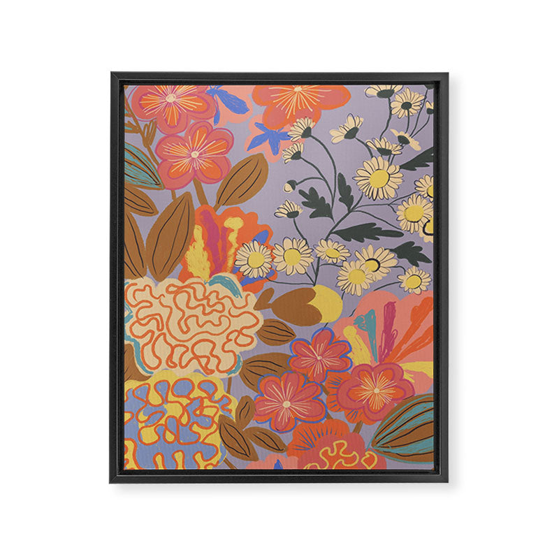 Floral mood Framed Canvas Print Gallery Image 8