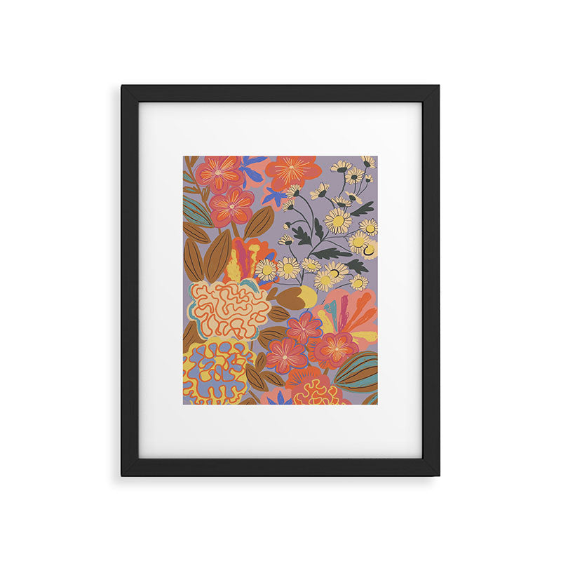 Floral mood Framed Art Print Gallery Image 6