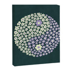 Floral yin-yang Canvas Print Gallery Image 8