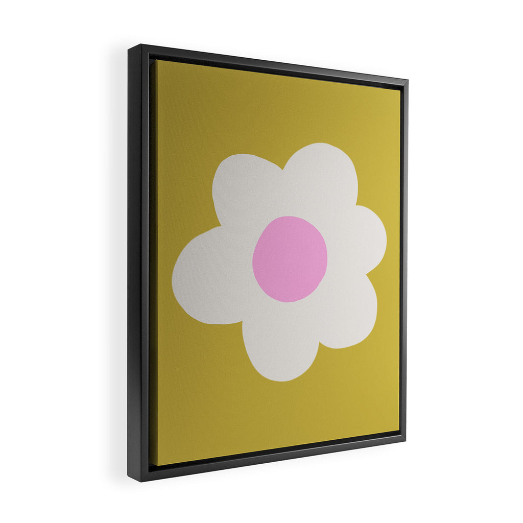 Flower #2 Framed Canvas Print Gallery Image 2
