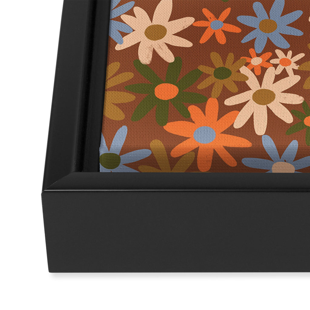 Flower fantasy #1 Framed Canvas Print Gallery Image 3