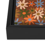 Flower fantasy #1 Framed Canvas Print Gallery Image 3