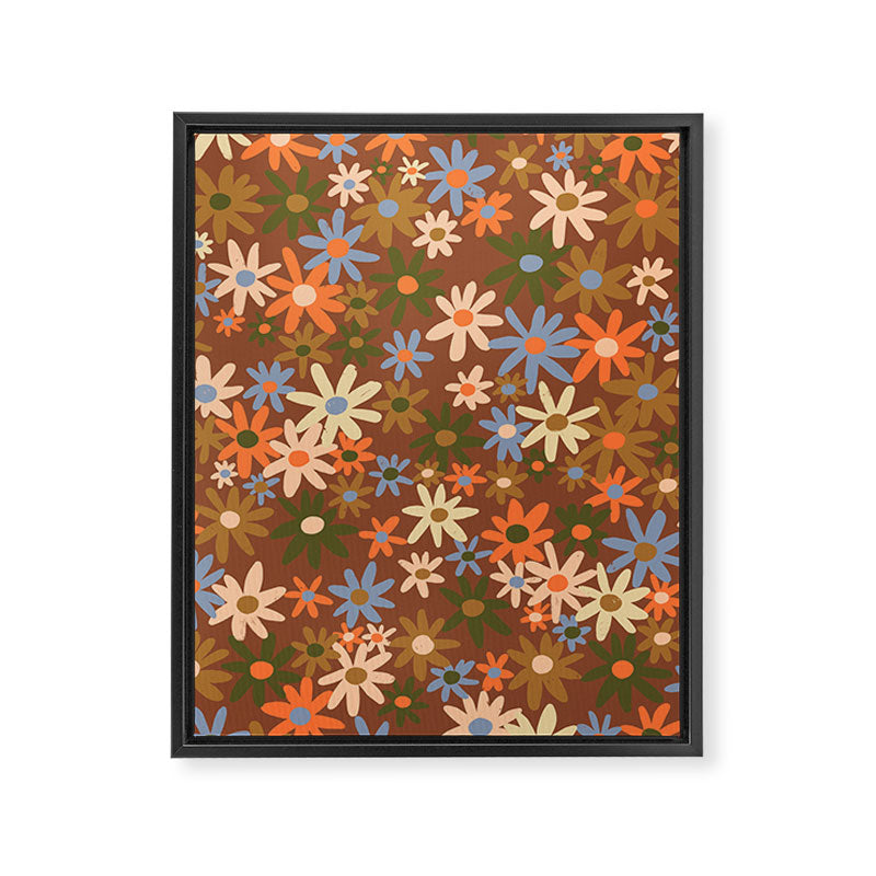 Flower fantasy #1 Framed Canvas Print Gallery Image 8