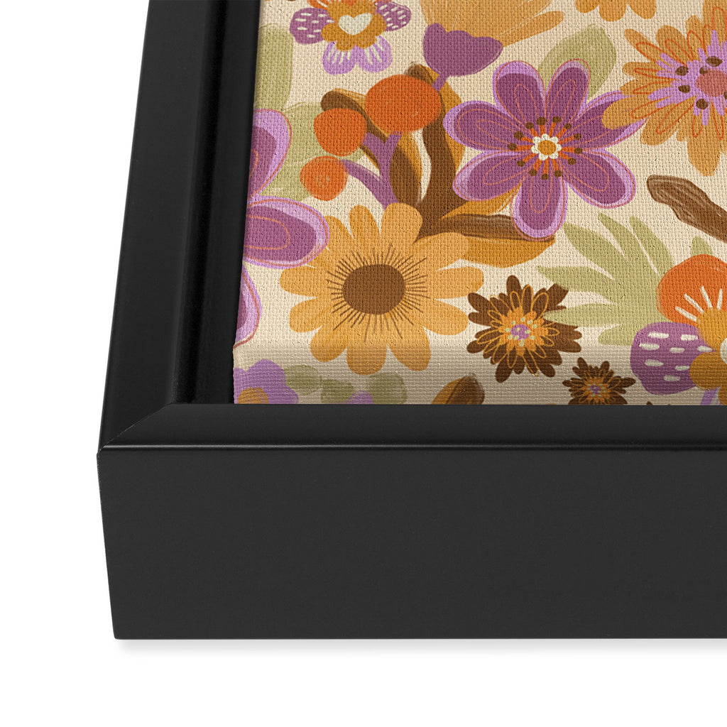 Flower power II Framed Canvas Print Gallery Image 3