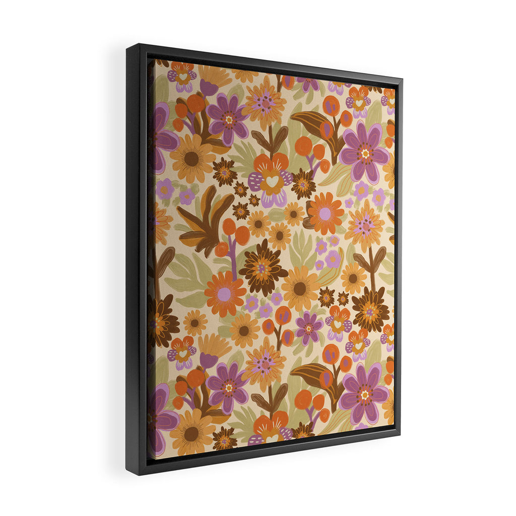 Flower power II Framed Canvas Print Gallery Image 2