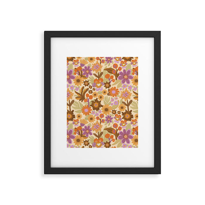 Flower power II Framed Art Print Gallery Image 1