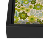 Flower power Framed Canvas Print Gallery Image 3