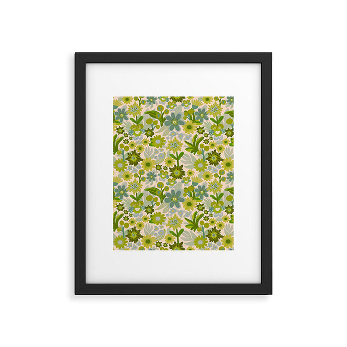 Flower power Framed Art Print Gallery Image 1