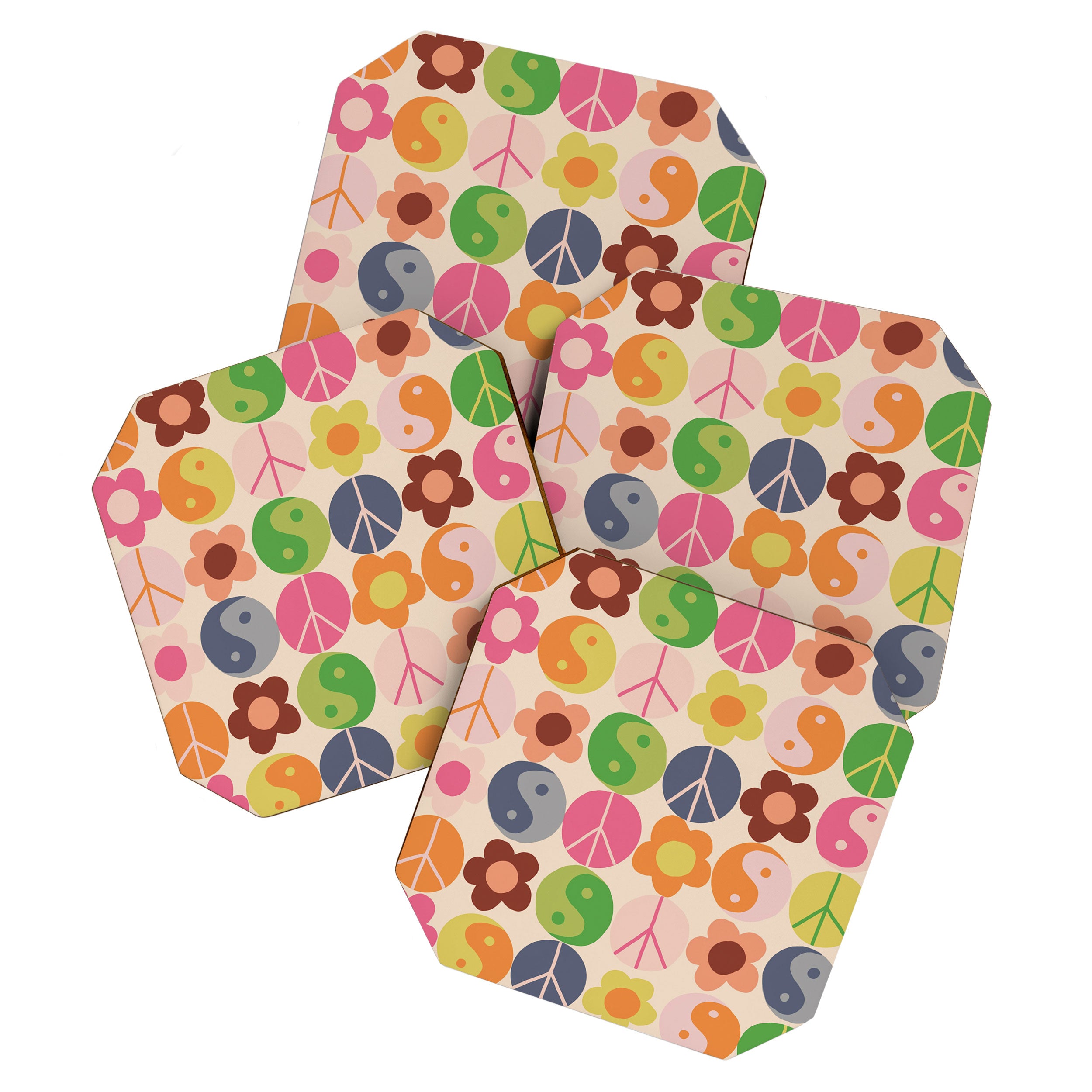 Flower power Coaster Gallery Image 1