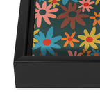 Flowers fantasy #2 Framed Canvas Print Gallery Image 3