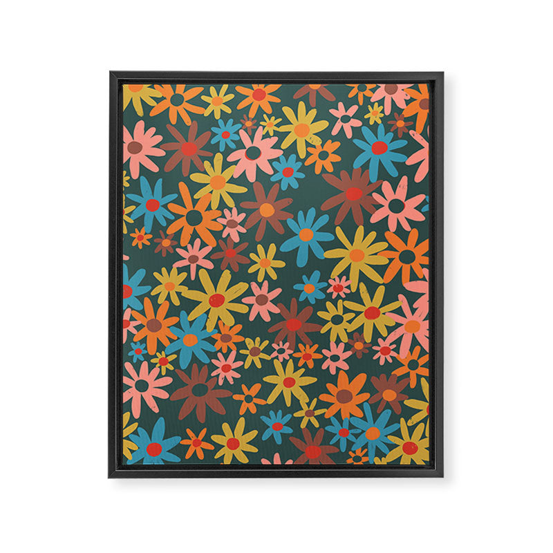 Flowers fantasy #2 Framed Canvas Print Gallery Image 8