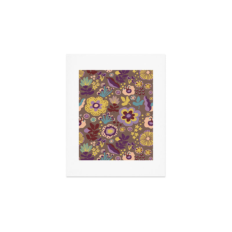 Flowers V Art Print Gallery Image 1