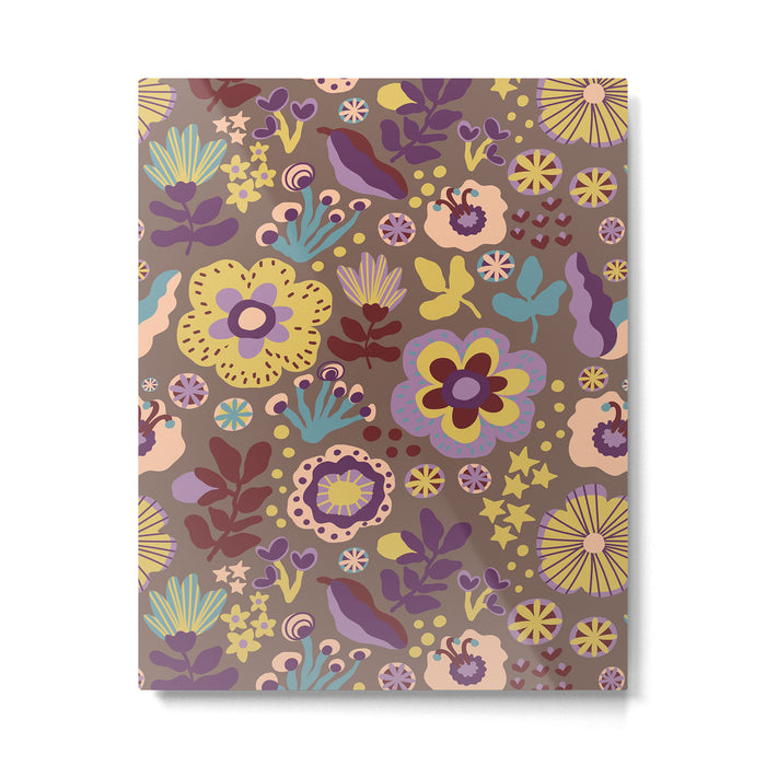 Flowers V Metal Print Gallery Image 1