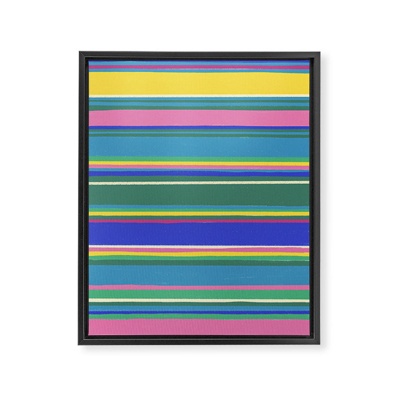 Folk abstract pattern  #2 Framed Canvas Print Gallery Image 8