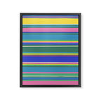 Folk abstract pattern  #2 Framed Canvas Print Gallery Image 8