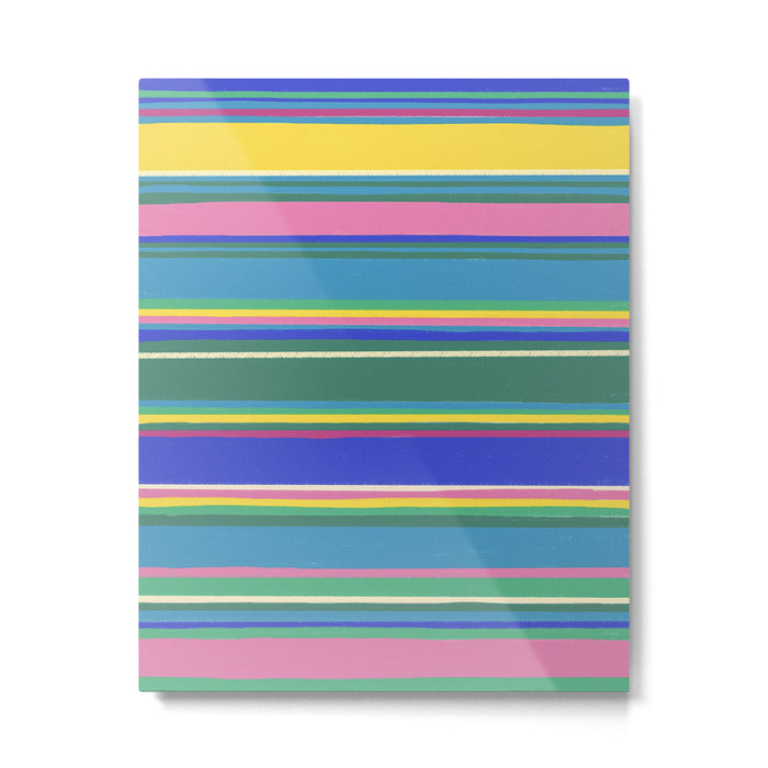 Folk abstract pattern  #2 Metal Print Gallery Image 1