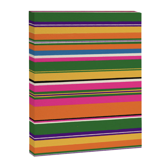 Folk abstract pattern #3 Canvas Print Gallery Image 1
