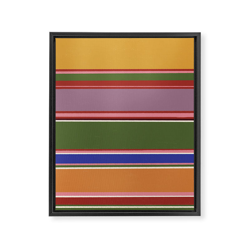 Folk abstract pattern #4 Framed Canvas Print Gallery Image 8