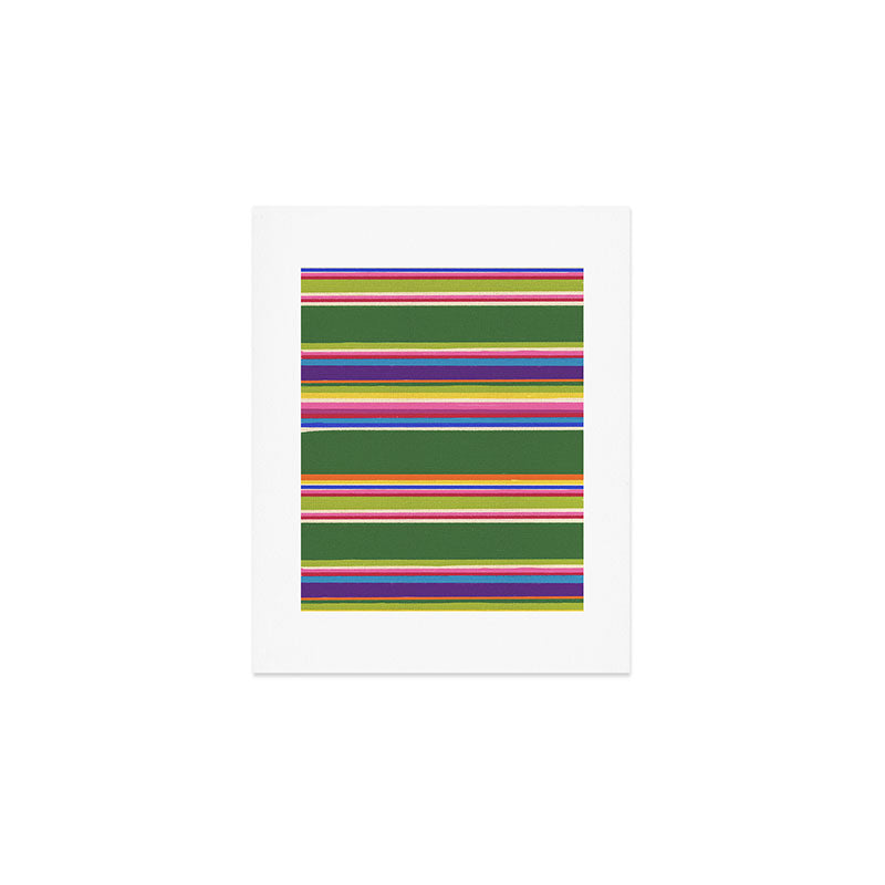 Folk abstract pattern #5 Art Print Gallery Image 1