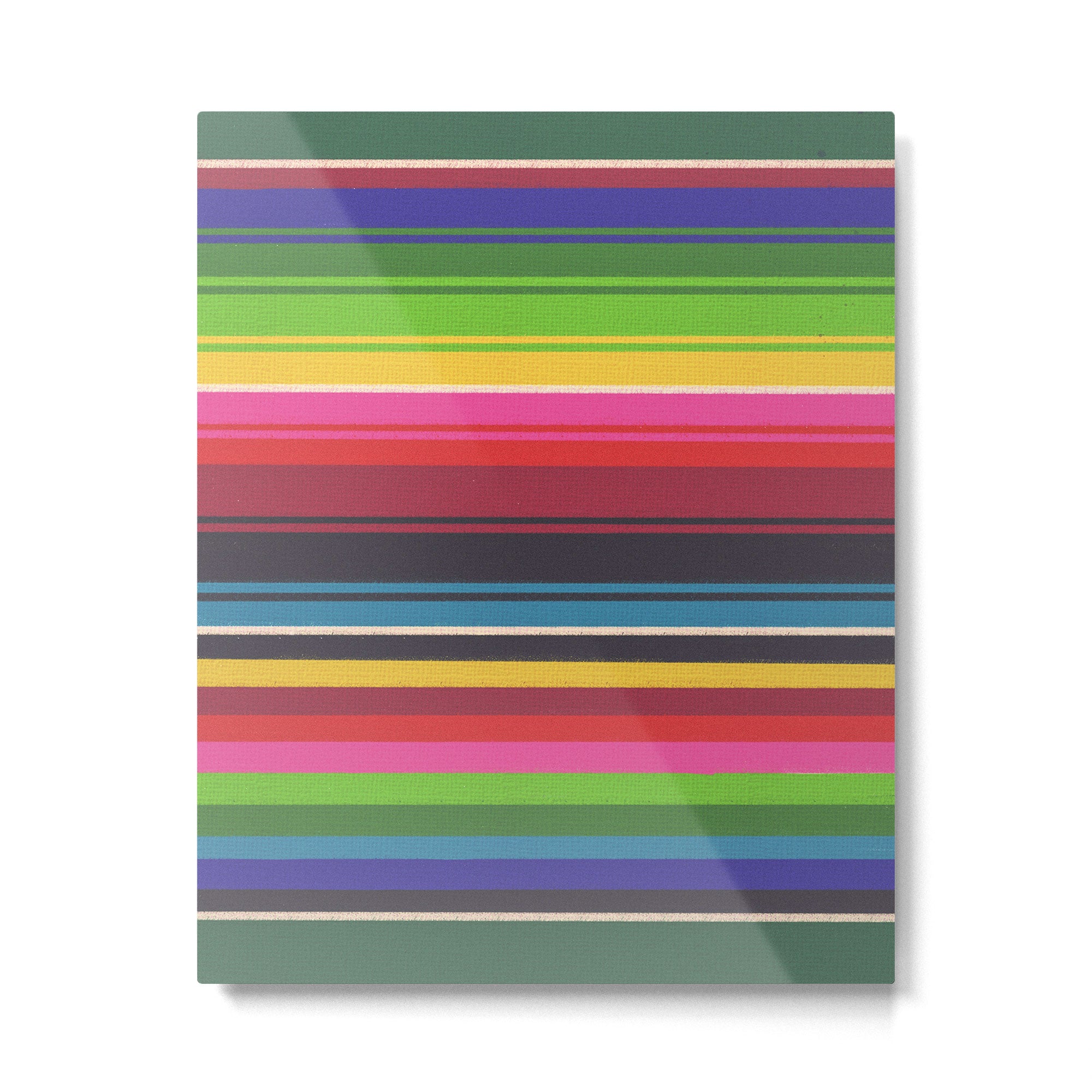 Folk abstract pattern #6 Metal Print Gallery Image 6